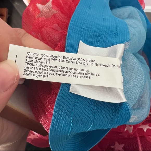 MARVEL American Dream Tutu - Marvel - Adult - Red, White, & Blue Stars Tutu - Picture 3 of 5
